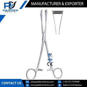 ที่หนีบมดลูกสแตนเลสคุณภาพสูงแบบกำหนดเองสำหรับ OEM สีเขียวอาร์มีเทจ ใช้พลังงานแบบแมนนวล ได้รับการรับรองมาตรฐาน CE ระดับ I สำหรับโรงพยาบาล - Product Image 2