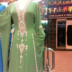 Saudi Arabian Women Royal Style <b>Abaya</b> Best for <b>Wedding</b> Wear - Product Image 1