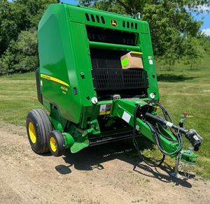 Empacadora Redonda John Deere 560R de Bajo Mantenimiento y Máquina Empacadora de Paja, Mini Empacadora de Heno para Tractor, Empacadora Redonda de Pasto - Product Image 2