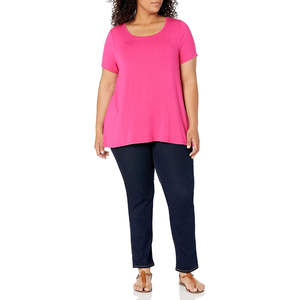 T-shirts pour femmes T-shirt d'été à manches courtes Conception de haute qualité Vêtements décontractés T-shirt col rond Vente en gros Personnaliser de haute qualité - Product Image 6