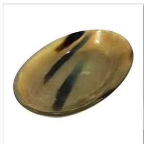 Bol décoratif artisanal en corne, résistant à l'eau, couleur naturelle, idéal pour les assaisonnements, les boissons, cadeau d'affaires, ZEHRA INDUSTRIES - Product Image 2