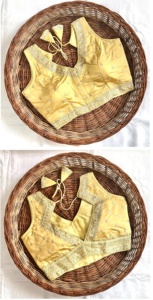 Chemisier moderne en soie tissée de taille libre Jari Thread sans manches sans travail Broderie de logo Patchwork à la mode pour les mariages - Product Image 6