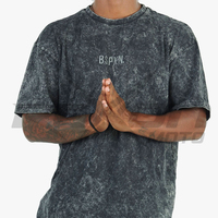 Camiseta Personalizada con Logotipo, Unisex, de Algodón, Estilo Vintage, Lisa, Color Retro Shaka, de Peso Pesado, Secado Rápido, Transpirable, Color Personalizado