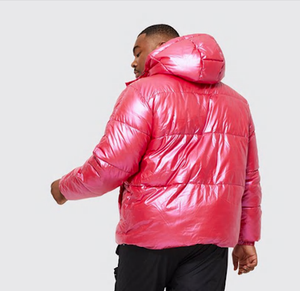 Chaqueta de Invierno Casual Personalizada para Hombre, Gruesa, Acolchada, con Capucha, Embalaje Personalizado, Impermeable, de Alta Calidad - Product Image 2