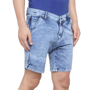 Nouveau style de shorts en jean avec design personnalisé Services OEM Shorts en jean pour hommes Shorts en jean pour hommes à bas prix - Product Image 1