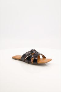 Chaussures plates classiques pour femmes avec empeigne en cuir véritable, semelle épaisse antidérapante et respirante, ajustement confortable - Product Image 2