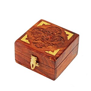 Vente chaude Belle boîte en bois à la main Cadeaux et Artisanat Boîtes en bois Signes muraux Fabriqués en Inde - Product Image 4