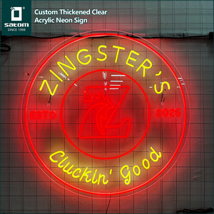 Satom thiết kế miễn phí Neon dấu hiệu Neon dấu hiệu tùy chỉnh LED chiếu sáng dấu hiệu cho cửa hàng ánh sáng lên - Product Image 2