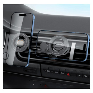 Supporto Magnetico Doppio per Cellulare con Griglia Auto-Regolabile - Colore Assortito - Product Image 2