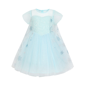 Set di Costumi a Tema <span class=keywords><strong>Frozen</strong></span> con Dettagli Glitterati per Bambine, Prezzi all'Ingrosso per Rivenditori di Articoli per Travestimenti - Product Image 2
