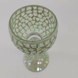 Mosaic Finished Glass Votive <b>Candle</b> Holder <b>Red</b> Color for Home Decorative Party Christmas Table Decor - Product Image 4