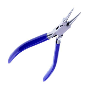 Alicates de punta de alta calidad, alicates de joyería hechos de acero de alto carbono con mango de agarre de PVC, alicates para envolver alambre - Product Image 2