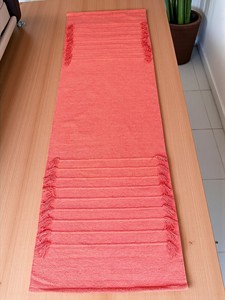 Estera de entrenamiento físico de Yoga de lujo, gimnasio en casa, estera de algodón Extra larga para interiores y exteriores, regalo para boda - Product Image 4