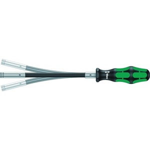 WERA 393 S 1/4\" Flexible <b>Screwdriver</b> with Magnet 3-Component Handle 173.5 mm Blade Length - Product Image 1