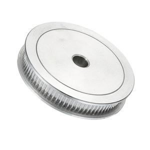 ผู้ผลิตพูลเลย์ไทม์มิ่ง Gt2 แบบกำหนดเอง ทนทาน พูลเลย์สายพานฟันอะลูมิเนียม T5 T10 ขนาด 3 มม. 5 มม. 8 มม. พูลเลย์สายพานแบนและกลม - Product Image 5