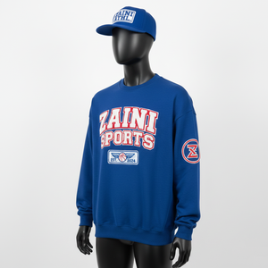 Sweat-shirts basiques en molleton de coton premium 300 GSM, style délavé avec panneau camouflage sur le devant, broderie personnalisée et logo imprimé - Product Image 2