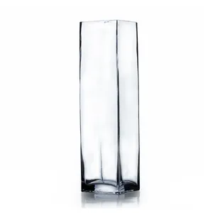 VBV0312 - แจกันแก้วทรงสี่เหลี่ยม - 3 x 12 - Product Image 1
