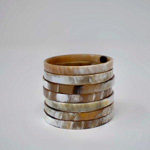 Brazaletes de cuerno natural Pulseras de diseñador producto pulido natural accesorios para el hogar brazalete de cuerno de búfalo a la venta - Product Image 3