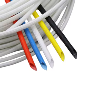 Fiberglass Sleeving Supplier Silicone Coated Fiberglass <b>Sleeve</b> - Product Image 4