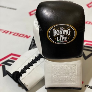 Dernier design, sans boxe il n'y a pas de vie, kit d'entraînement professionnel de boxe thaïlandaise et de kickboxing personnalisé à lacets pour la vente en gros - Product Image 1
