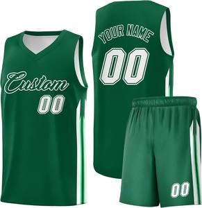Conjunto de Camiseta y Pantalones Cortos de Baloncesto de Poliéster Sublimado Transpirable con Impresión Personalizada, OEM ODM al por Mayor, Uniforme de Secado Rápido que Absorbe la Humedad - Product Image 6