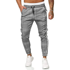 Gran oferta de pantalones de chándal para hombre con bolsillos, pantalones transpirables lavados para hombre, pantalones casuales para correr, pantalones de lana de algodón 100% - Product Image 1