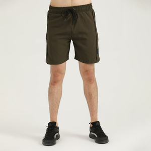 กางเกงขาสั้นเล่นกีฬาของผู้ชายกางเกงฝึกซ้อมวิ่งแห้งเร็วสองชั้นดีไซน์แบบกำหนดเอง - Product Image 1