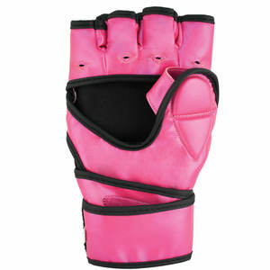 ถุงมือ MMA หนังสีชมพู คุณภาพพรีเมียม น้ำหนักเบา พร้อมตัวล็อค บรรจุภัณฑ์แบบกำหนดเองสำหรับผู้ใหญ่ - Product Image 2