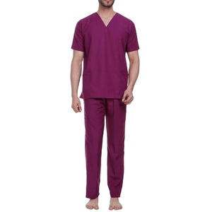 Traje Médico Unisex de Verano, Fabricado en Spandex, Directo de Fábrica, Nuevo Modelo, Manga Corta, Color Sólido, 2026 - Product Image 1