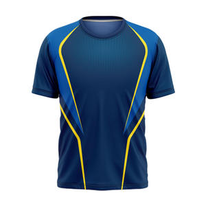 T-shirt de sport de football pour homme respirant, sur mesure, avec un matériau de qualité supérieure et un prix abordable - Product Image 6