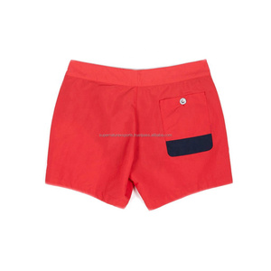 Short de bain XS pour hommes de haute qualité conçu sur mesure en maille solide coton taille élastique élégant Style de rue fabriqué au Pakistan - Product Image 2
