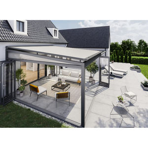 Auvent d'ombrage pliable pour toit facile à installer auvent de lucarne rétractable personnalisé pour véranda - Product Image 4