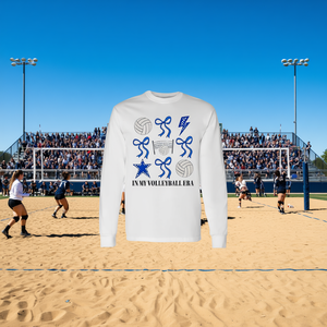 Camiseta de manga larga con lazo Coquette de In My Volleyball Era, ropa para el día del partido - Product Image 3