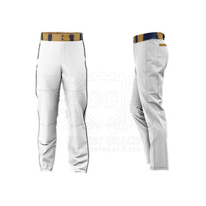 Pantalon en jersey de baseball léger avec logo personnalisé Vêtements de sport unisexes surdimensionnés Ensembles respirants pour adultes jeunes Plus Size - Product Image 4