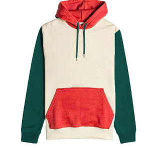 เสื้อฮู้ดผู้ชายแบบถัก สวมใส่สบาย ลายบล็อกสี สำหรับผู้ชาย - Product Image 1