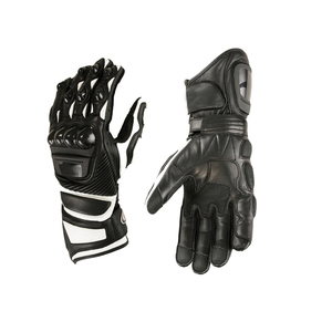 Mejor Precio Mejores Guantes de montar 100% Guantes de carreras de motos de cuero Buena calidad Guantes de carreras de motos Logotipo personalizado - Product Image 5