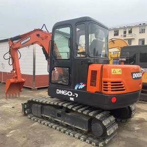 Excavadora Usada Doosan Original de Corea, de Segunda Mano, Modelo DH55 DX60, Mini Maquinaria Hidráulica, Retroexcavadora de 5 Toneladas - Product Image 1