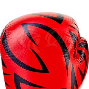 Guantes de boxeo de cuero PU profesionales hechos a medida para entrenamiento para artes marciales y boxeo - Product Image 4