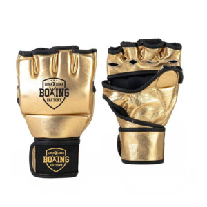 Guantes MMA profesionales de cuero de vaca de alta calidad para Kick Boxing Grappling Logotipo personalizado Pedido mínimo para Equipo de Boxeo - Product Image 1