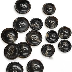 Botón Natural de Cuerno de Búfalo al por Mayor, Acabado en Blanco para Accesorios de Ropa, Alta Calidad - Product Image 4