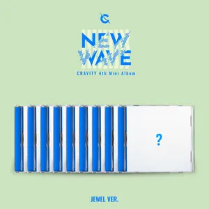 KPOP官方专辑CRAVITY第四张迷你专辑NEW WAVE Jewel Ver。预购直至9月27日