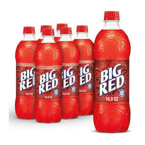 Louisiana Pantry Big Red Zero Cream Soda Bundle 24 Pack 12 oz Botellas Chocolate Fruta Carbonato Cafeína Caja de refrescos - Product Image 5