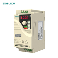 Variador de Frecuencia Compacto Trifásico de 220V 380V 0.75kw, Inversor VFD para Sistema de Control de Motores Industriales