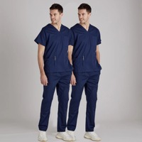 Tenues de travail de qualité supérieure pour dentistes, professionnels de la santé, personnel de salon, personnel d'entretien ménager - Vêtements de travail tricotés confortables pour