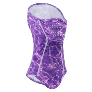 Masque d'été Offre Spéciale rafraîchissant pour le cou Qualité personnalisée Mesh Respirant Comfort Fit Headband Bandana Face Mask