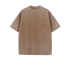 100% coton de qualité supérieure surdimensionné à manches courtes pour col polo personnalisé Hip Hop T-Shirt haut lavage Logo grande taille BD blanc - Product Image 6