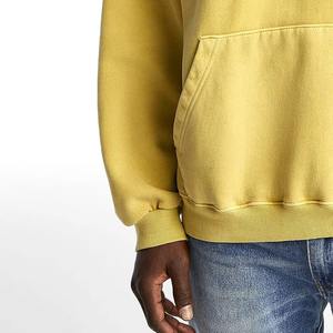 Sudadera con capucha extragrande ligera personalizada de alta calidad para hombre, diseño de lavado ácido desteñido al sol, logotipo personalizado impreso, sudaderas con capucha ODM OEM - Product Image 6