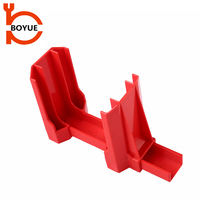 BOYUE China buen precio Industrial PP seguridad ajustable válvula de bola dispositivo de bloqueo rojo calidad bloqueo para exportación