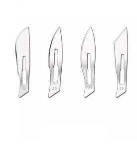 ใบมีดผ่าตัดขนาดเล็กแบบแมนนวลพร้อมใบมีดสแตนเลสโลโก้ที่กำหนดเองได้รับการรับรองจาก CE/ISO - Product Image 2