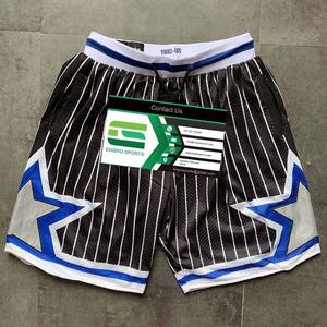 Shorts de basket-ball en maille pour hommes imprimés par sublimation, séchage rapide, athlétiques, pour la course à pied, shorts de fitness, juste des shorts de basket-ball - Product Image 1